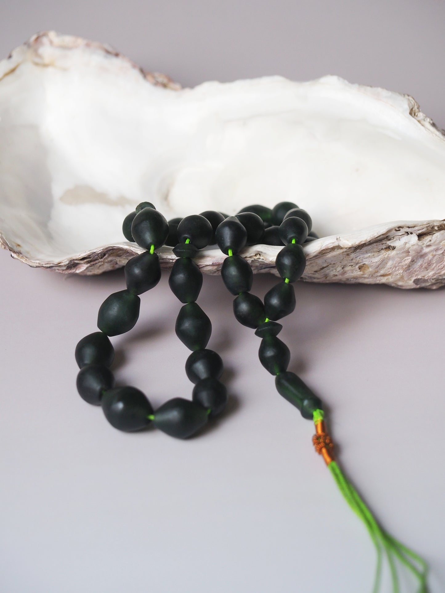 Natural Shah Maqsood Stone Tasbih 33 Beads