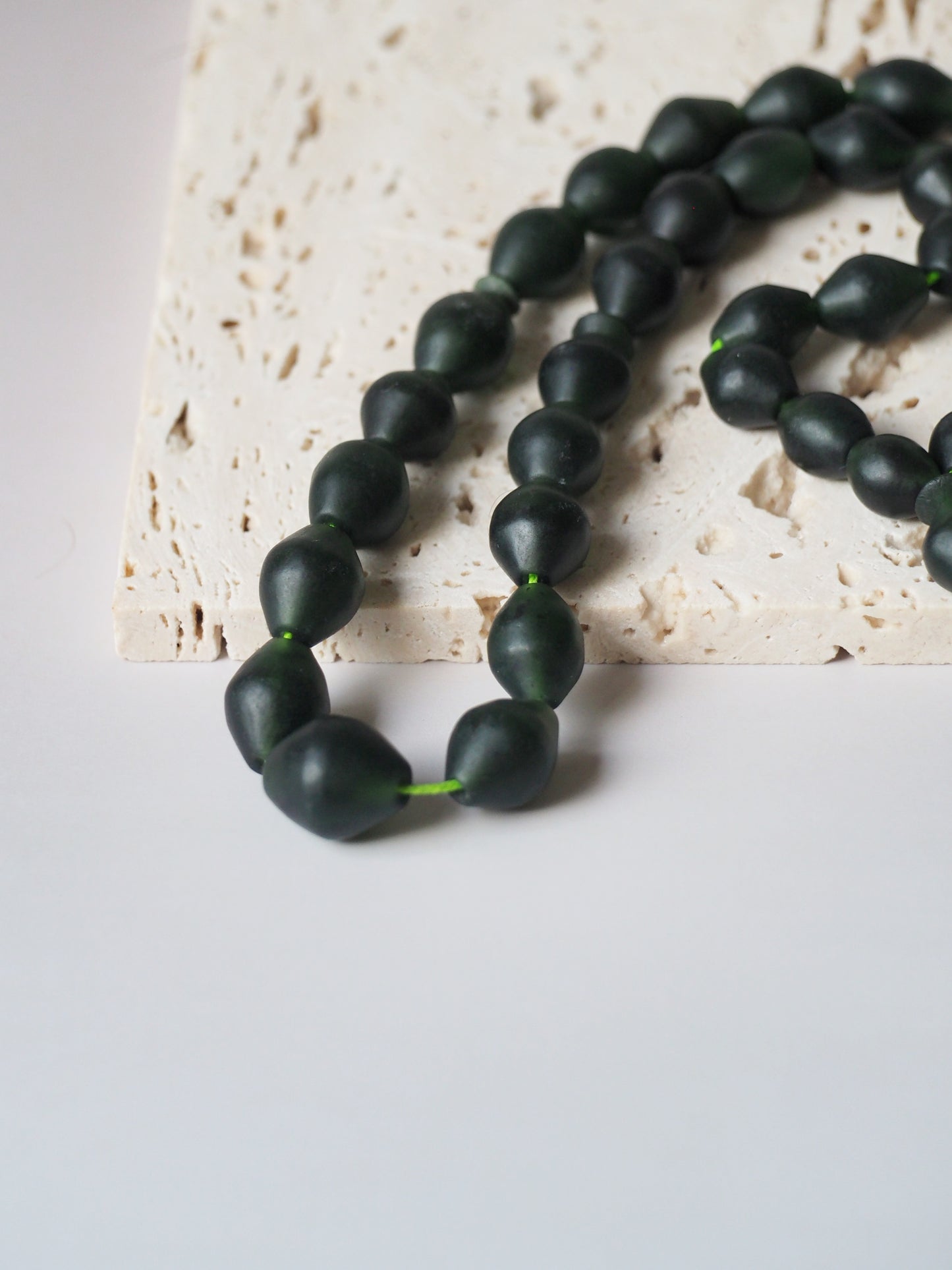 Natural Shah Maqsood Stone Tasbih 33 Beads