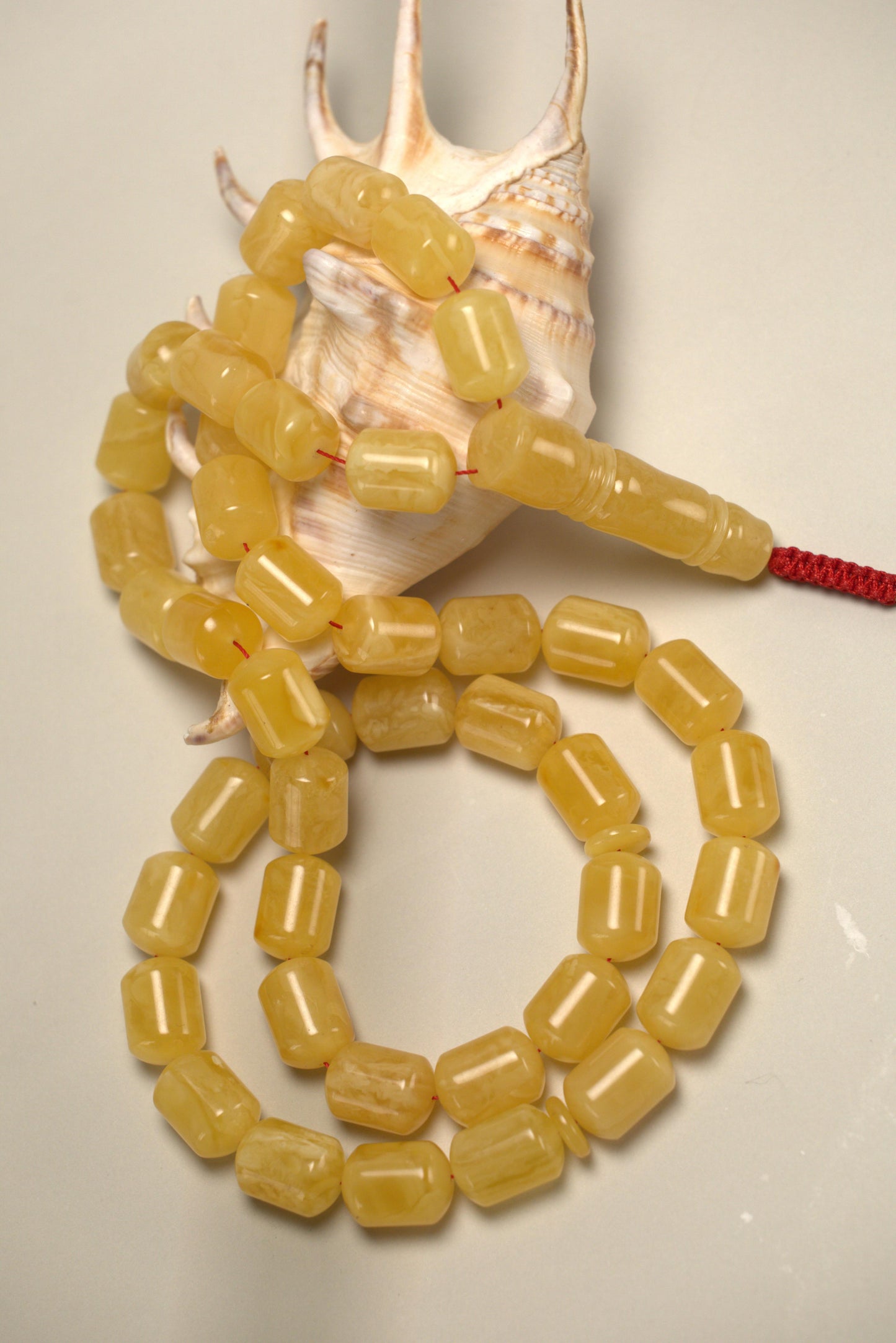 Natural Butterscotch Amber Tasbih 43 Beads