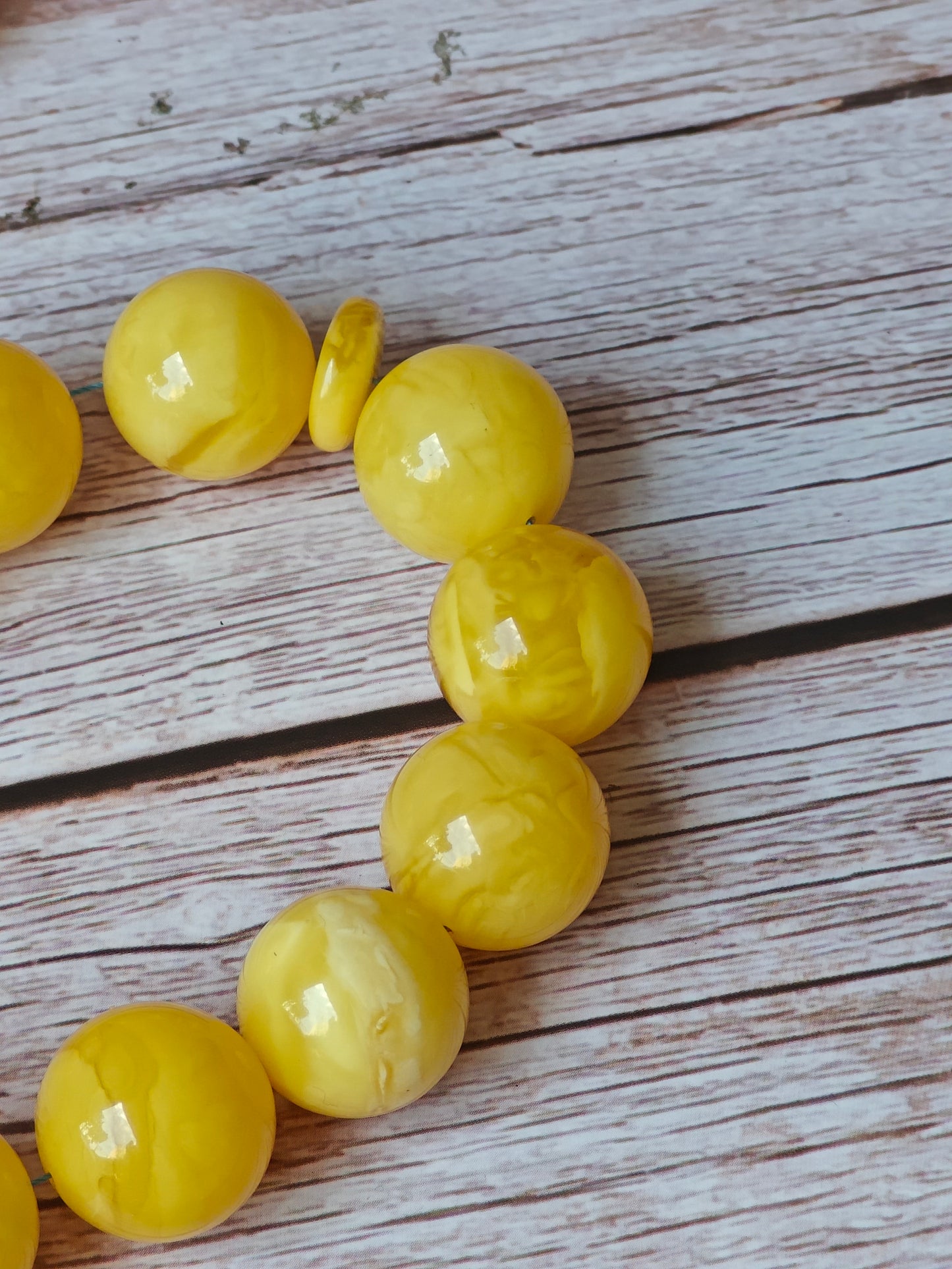 Natural Unique Huge Butterscotch Amber Misbaha Prayer Beads 19.5 mm + Certificate 33 Beads