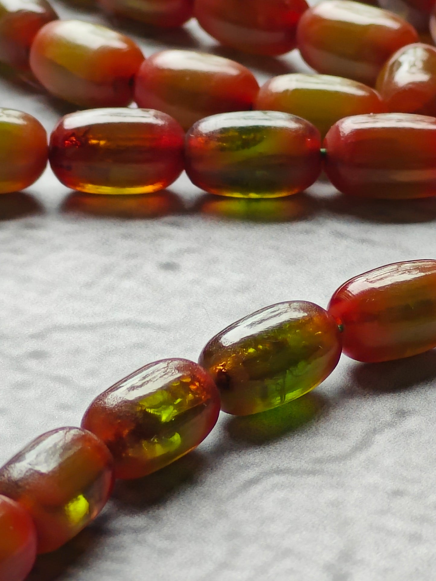Multicolor German Bakelite Tasbih 49 Beads