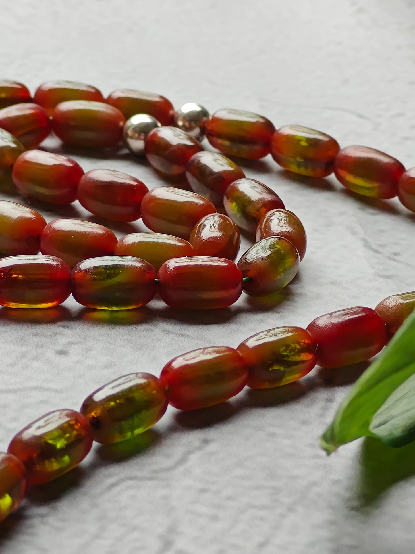 Multicolor German Bakelite Tasbih 49 Beads