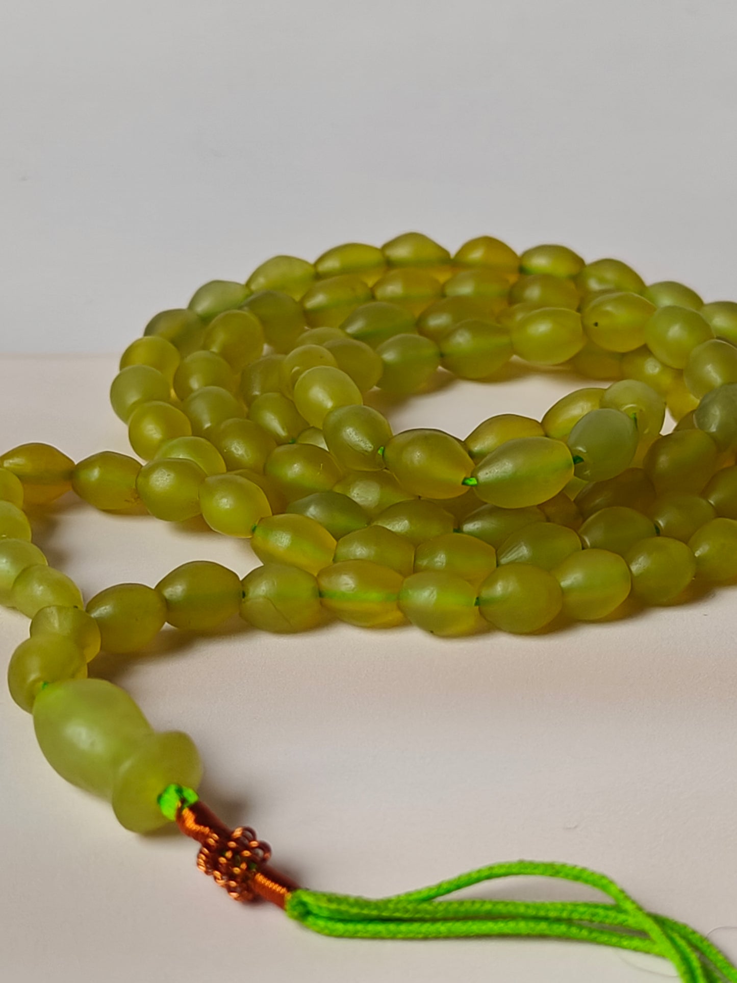 Afghani Shah Maqsood Rosary Olive Shape Pocket Size 99 Beads
