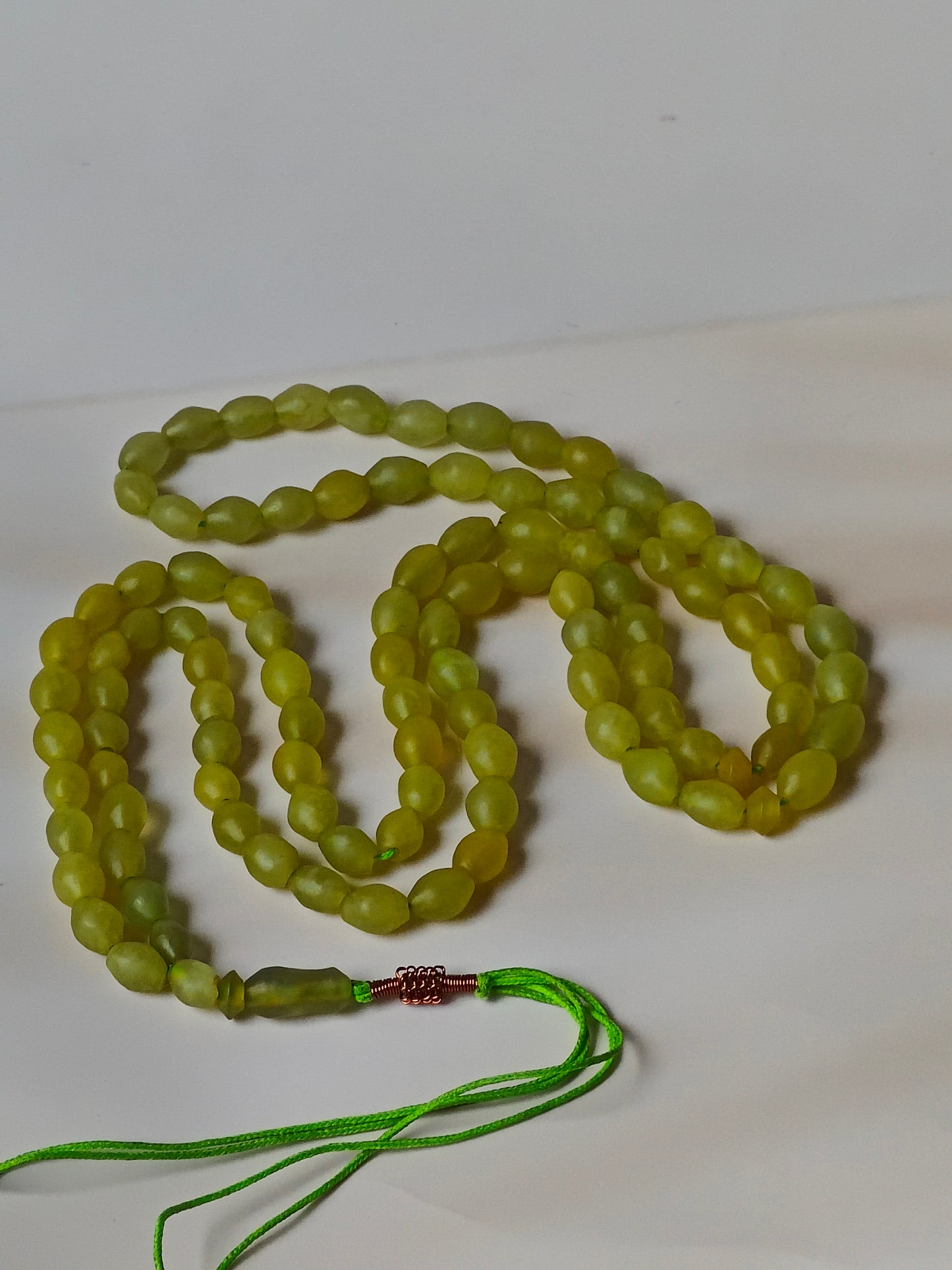 Afghani Shah Maqsood Rosary Olive Shape Pocket Size 99 Beads