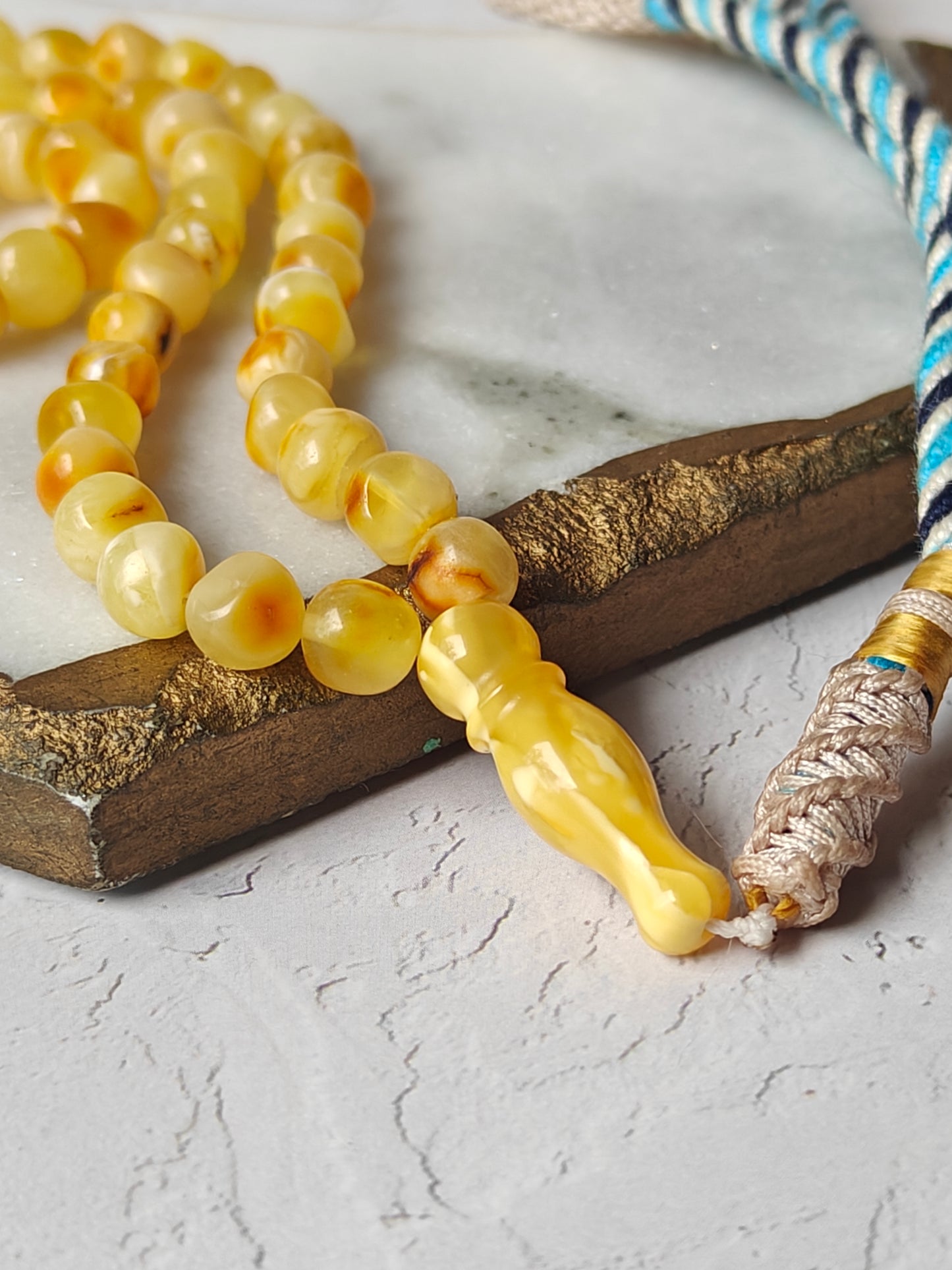Natural Irregular Pocket Size Rosary 66 Beads