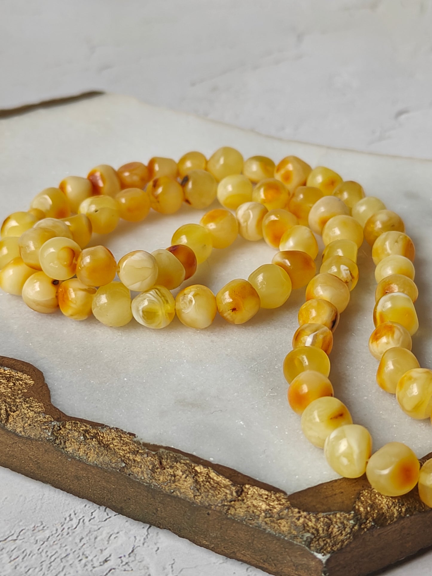 Natural Irregular Pocket Size Rosary 66 Beads