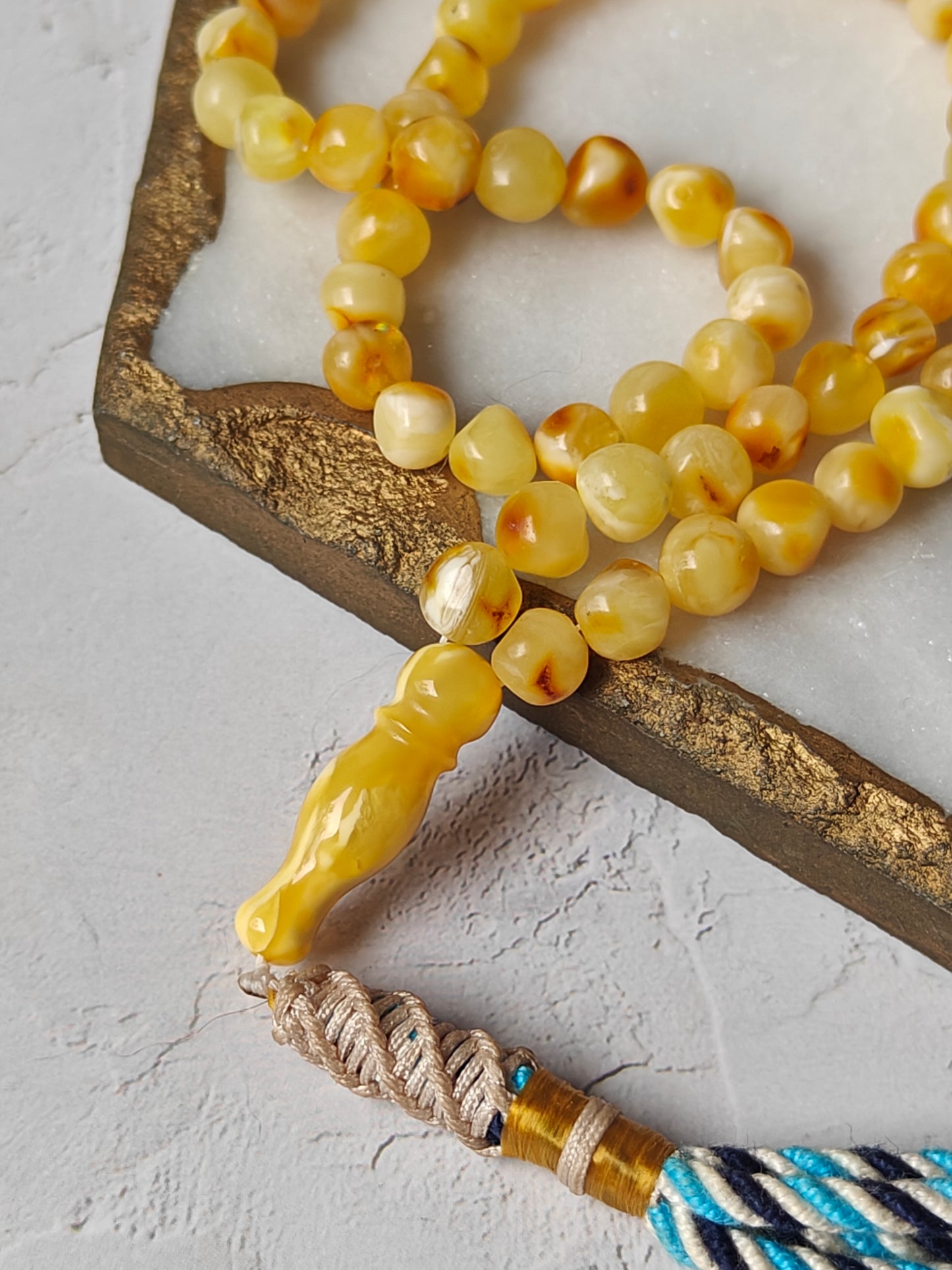 Natural Irregular Pocket Size Rosary 66 Beads