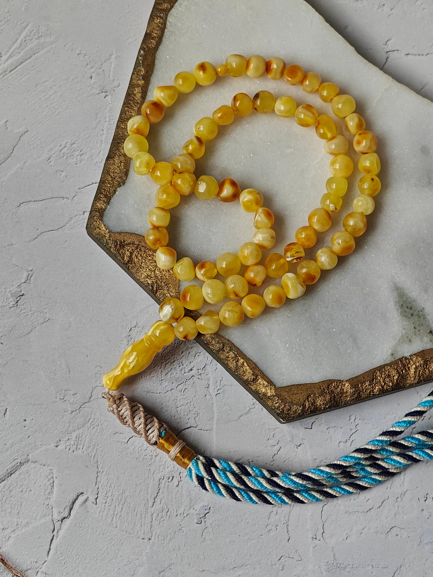 Natural Irregular Pocket Size Rosary 66 Beads