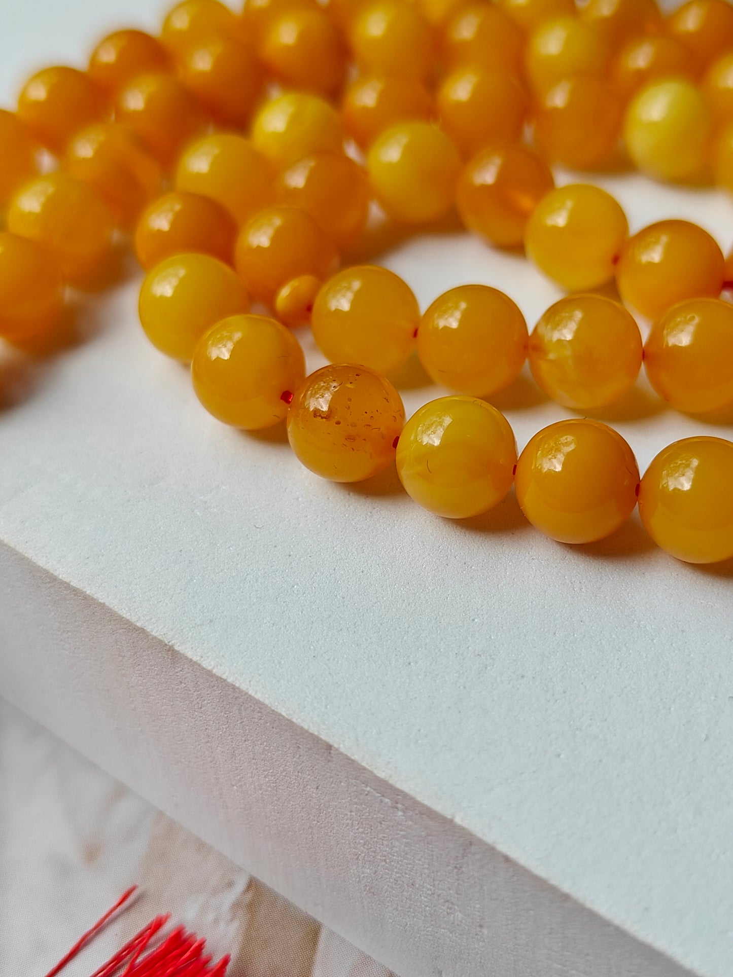 Natural Aged Butterscotch Amber Tasbih 66 Beads