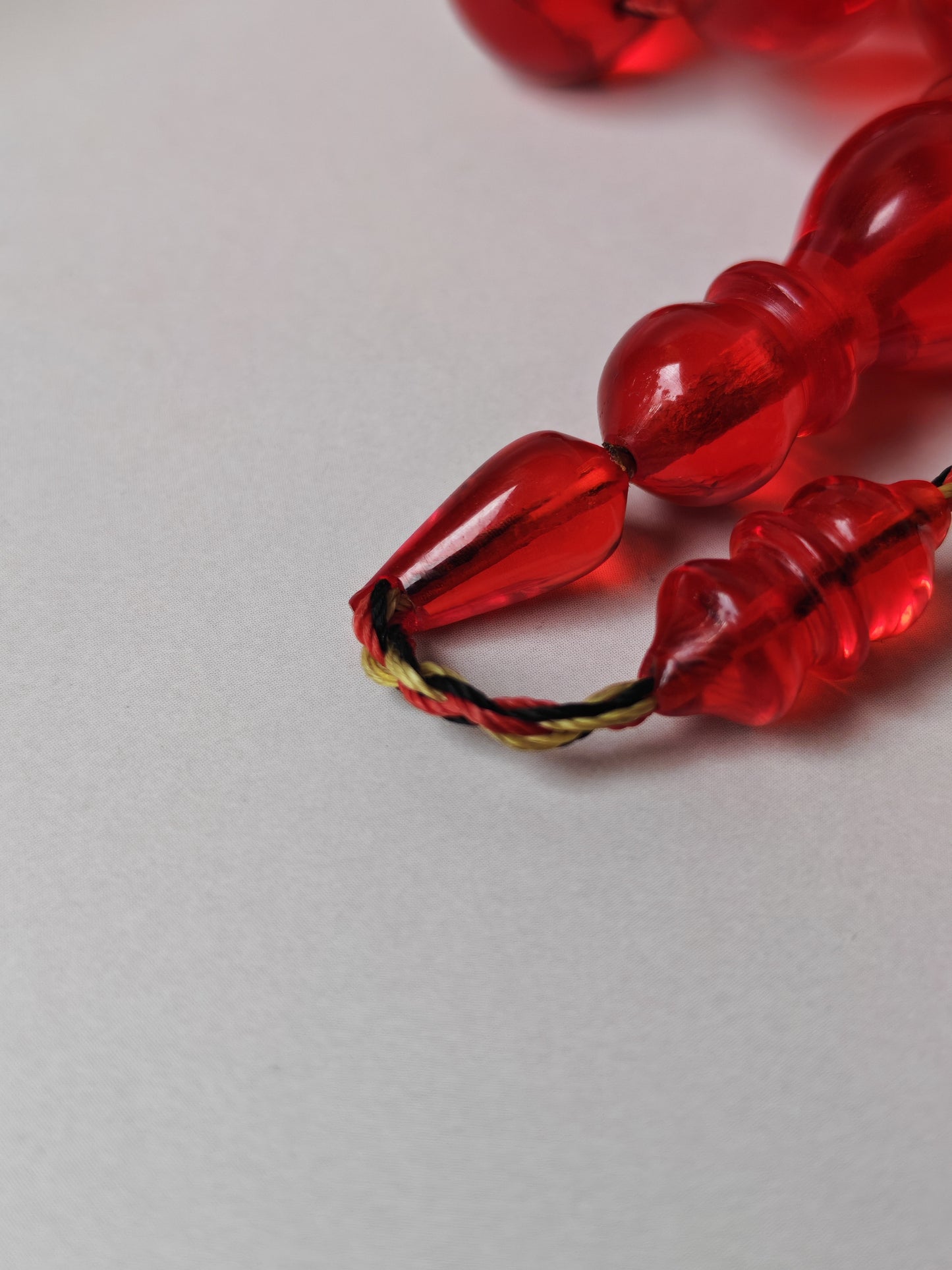 American Bakelite Misbah – 41 Beads | Rare Jumbo Size | Originally Dice