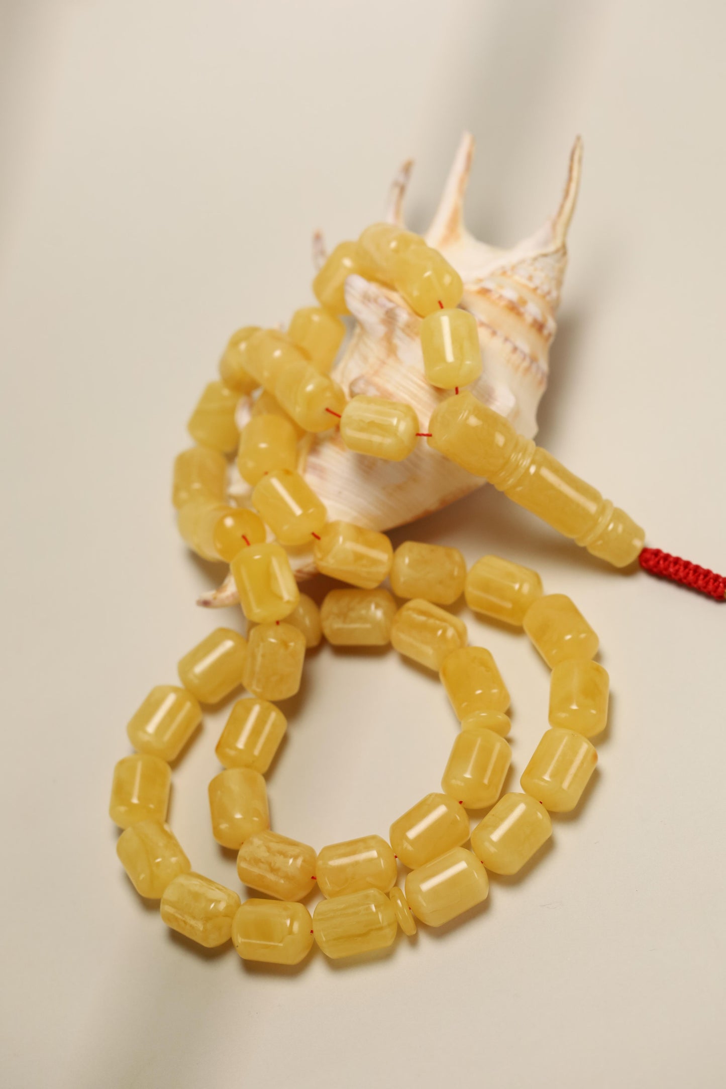 Natural Butterscotch Amber Tasbih 43 Beads