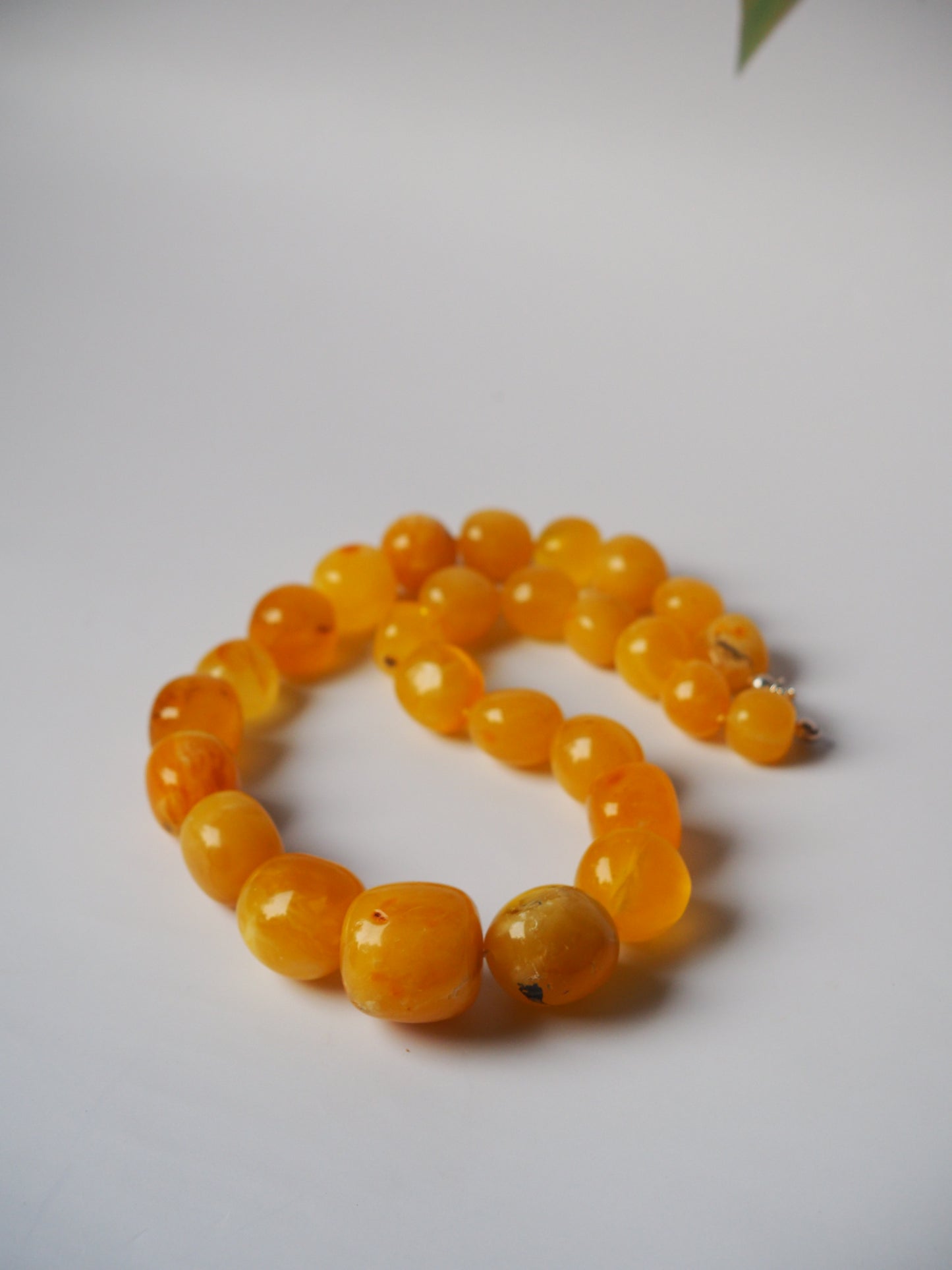 Huge Unique Honey Amber Necklace with Certificate