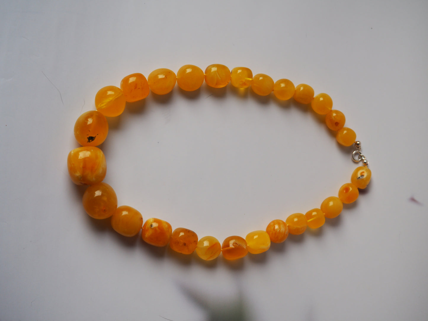 Huge Unique Honey Amber Necklace with Certificate