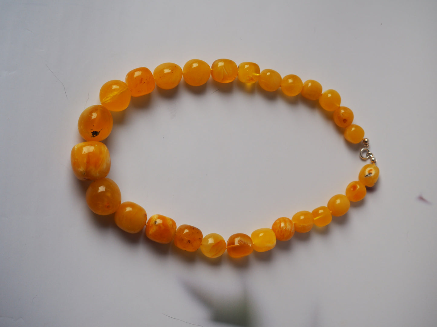 Huge Unique Honey Amber Necklace with Certificate