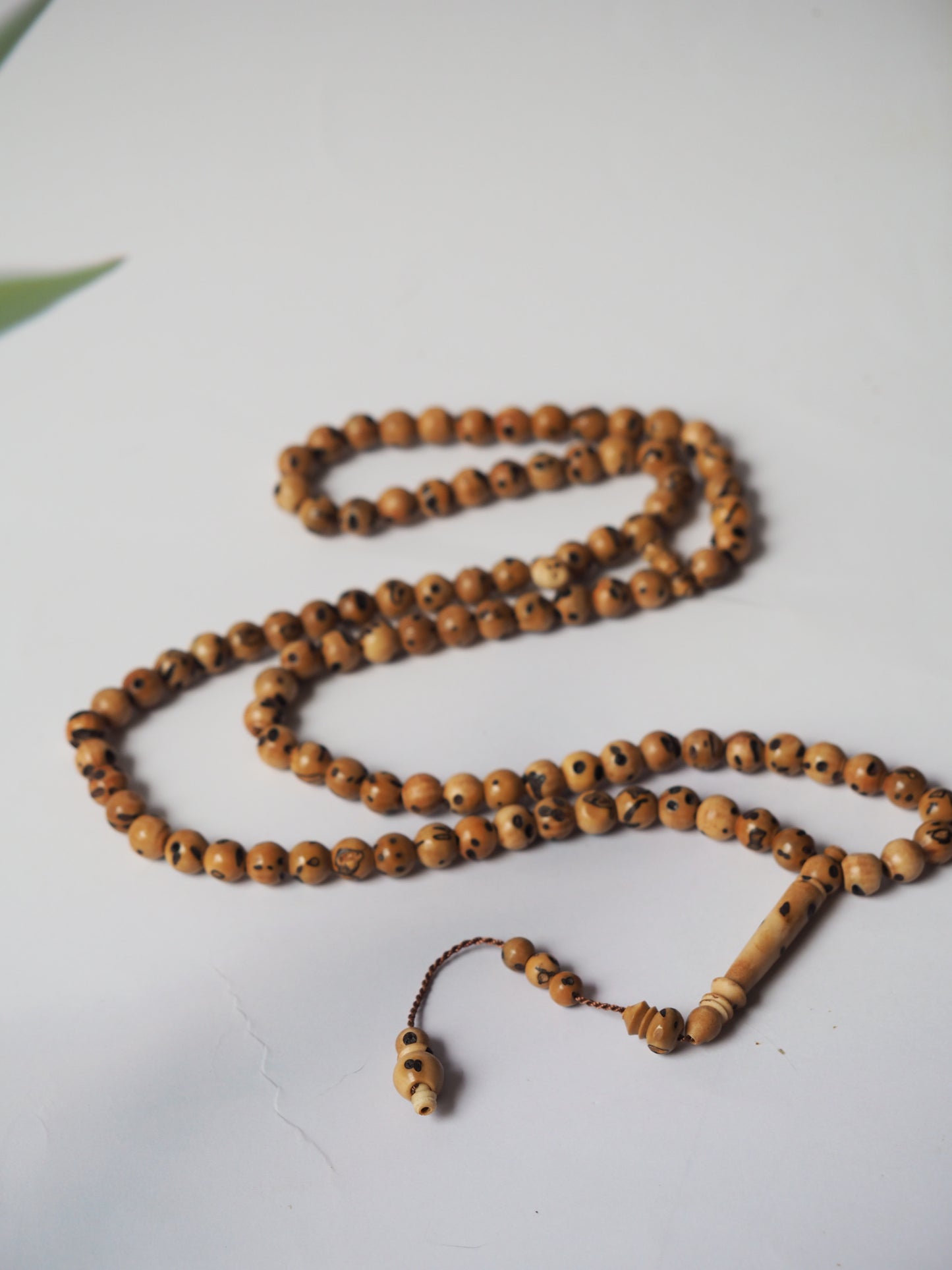 Carved Kokka Wood Rosary