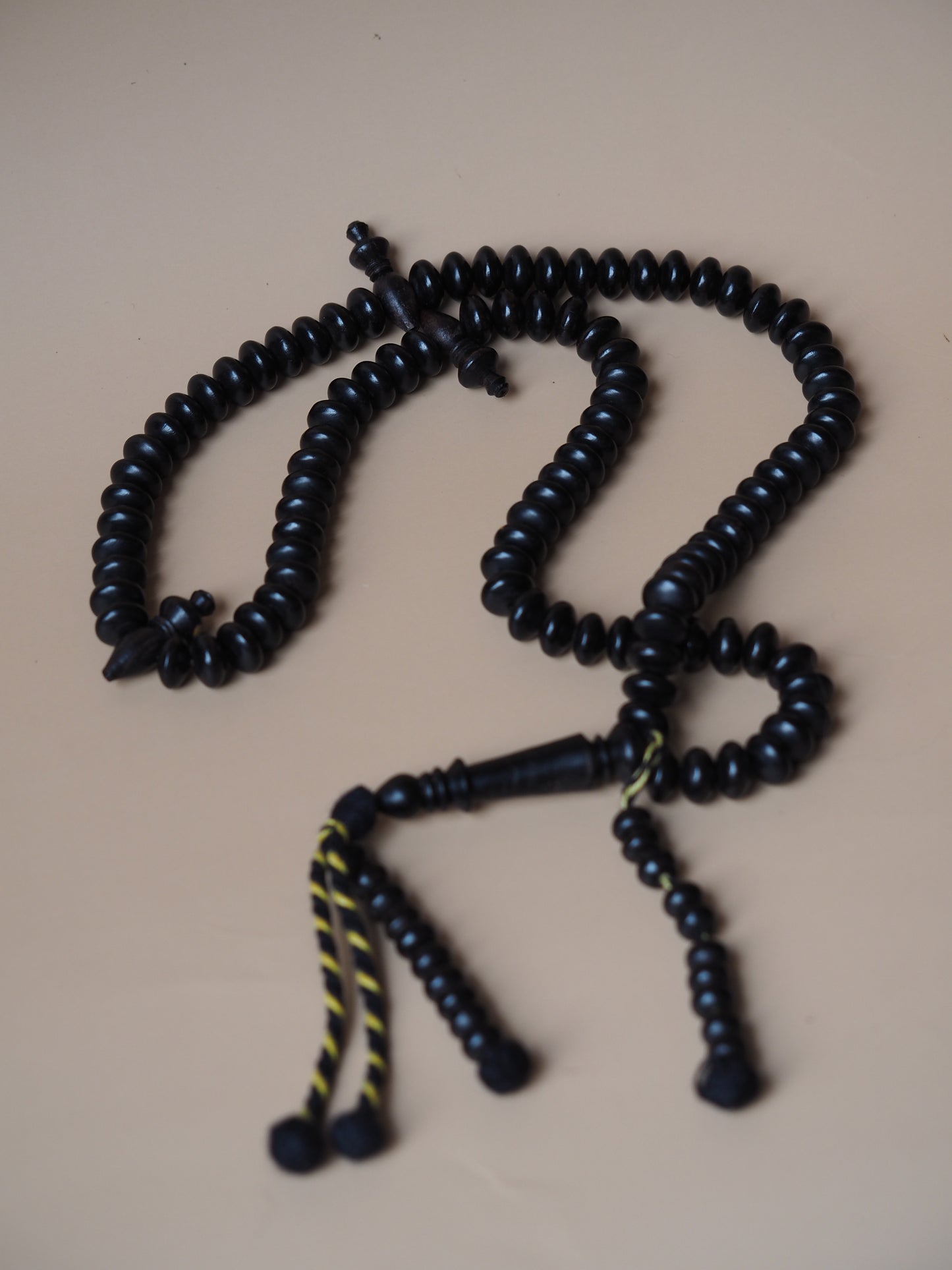 Ebony Wood Black Donut Shape Rosary for 1000 prayers