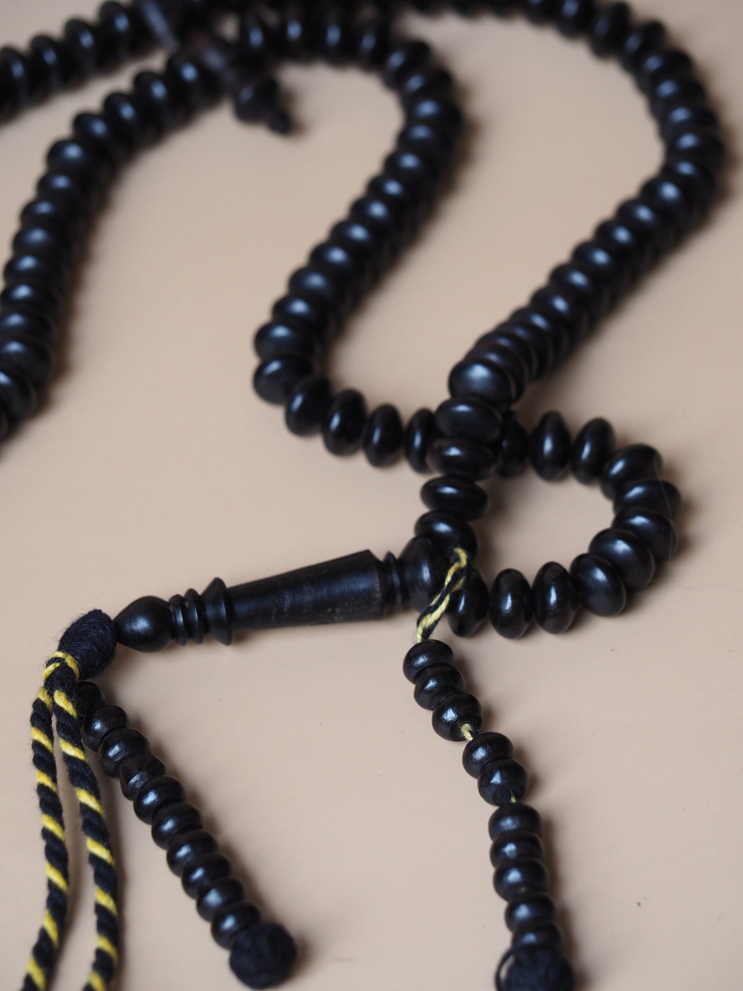 Ebony Wood Black Donut Shape Rosary for 1000 prayers