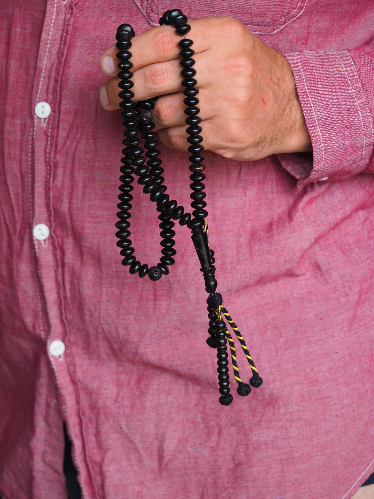 Ebony Wood Black Donut Shape Rosary for 1000 prayers