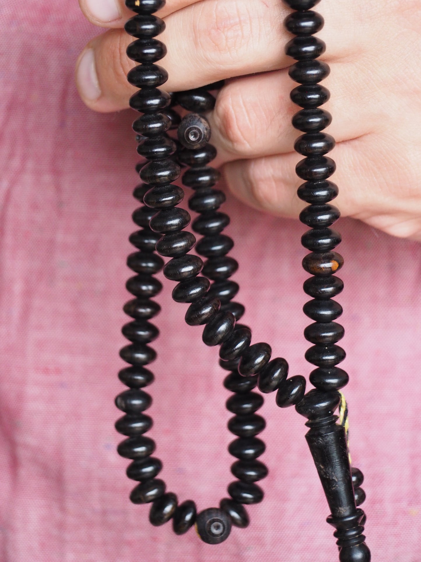 Ebony Wood Black Donut Shape Rosary for 1000 prayers