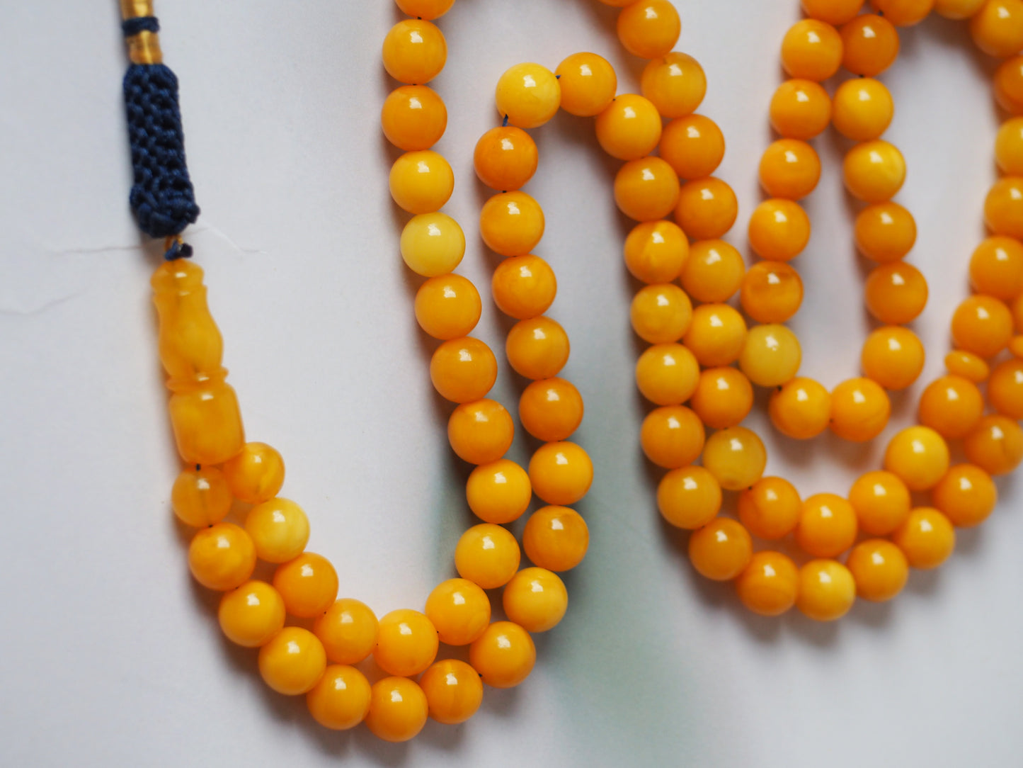 Antique Amber Rosary