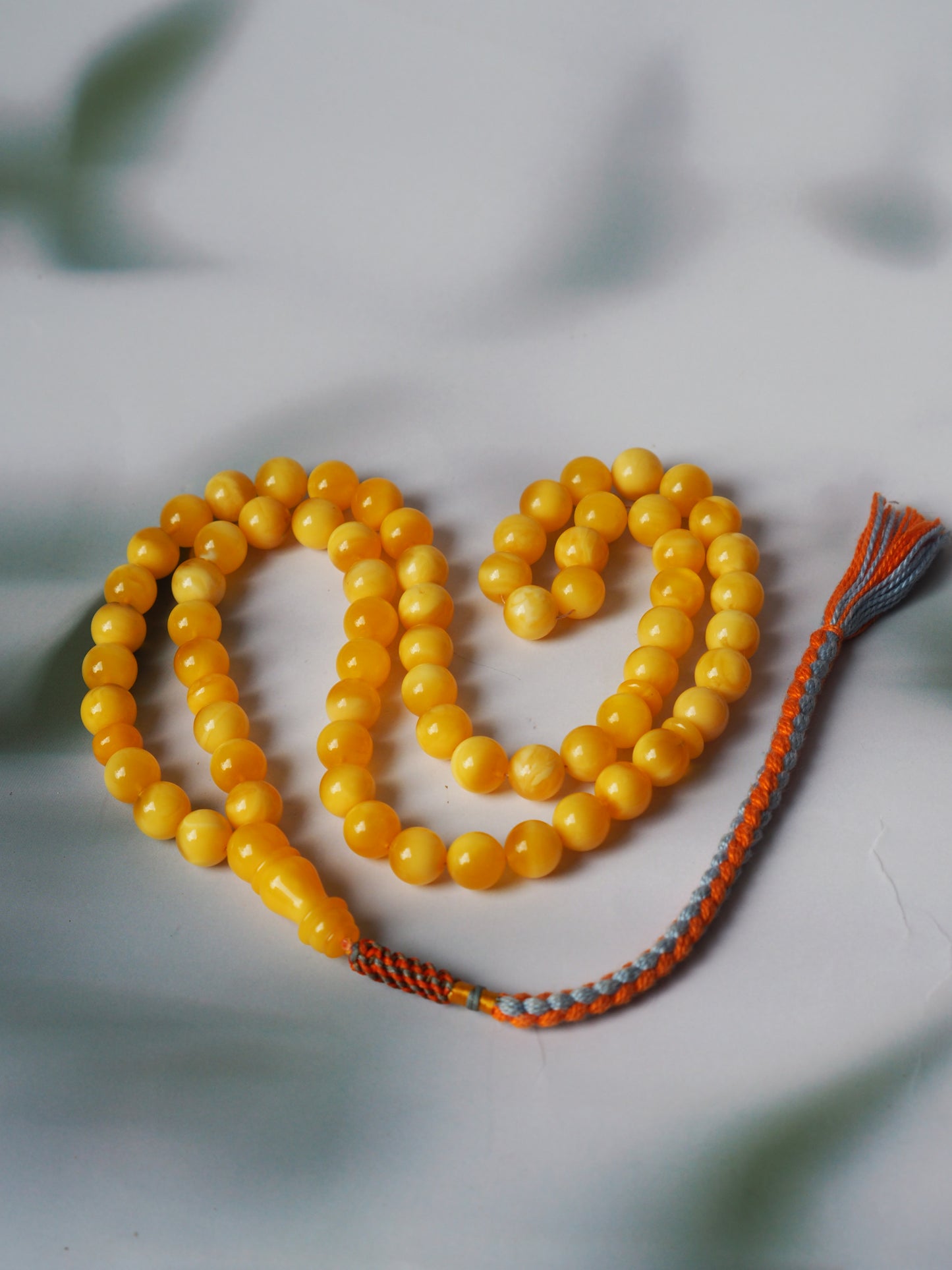 Milk & Honey Amber Rosary