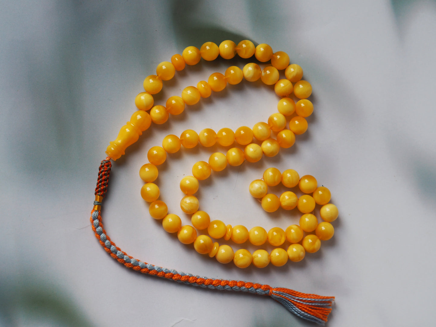 Milk & Honey Amber Rosary