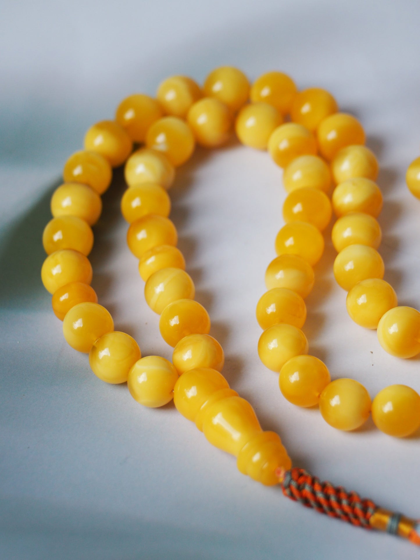 Milk & Honey Amber Rosary