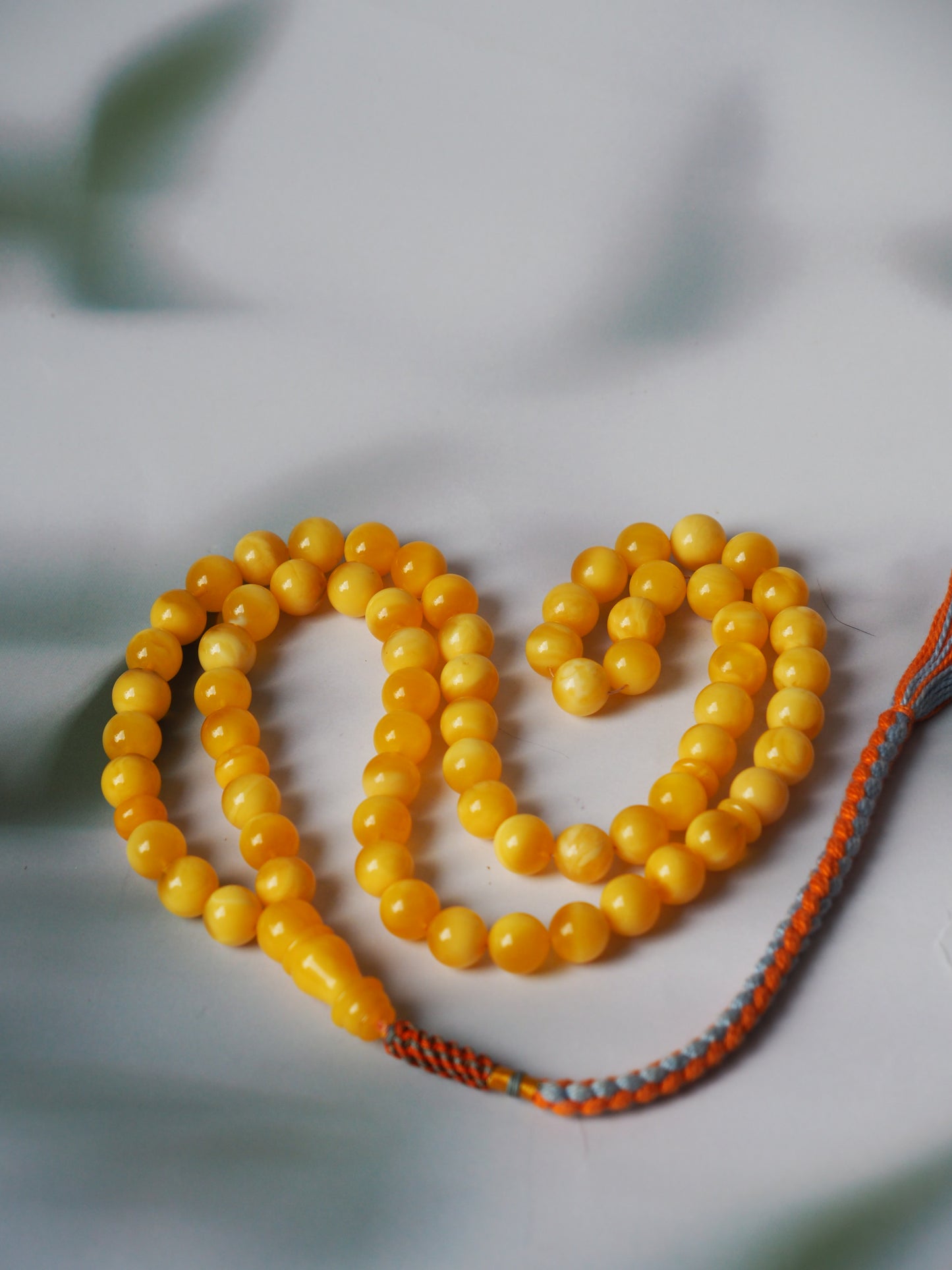 Milk & Honey Amber Rosary
