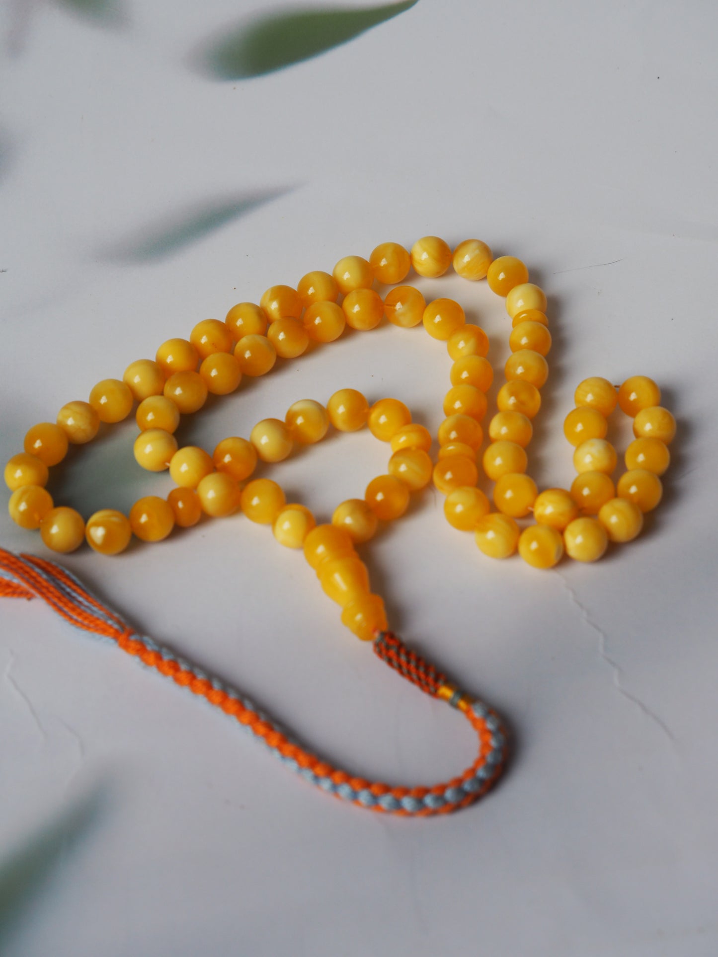 Milk & Honey Amber Rosary