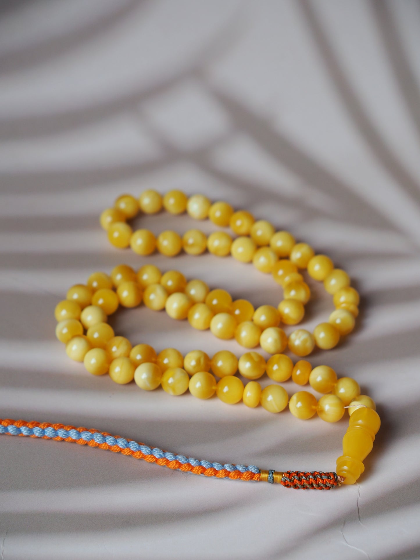 Milk & Honey Amber Rosary