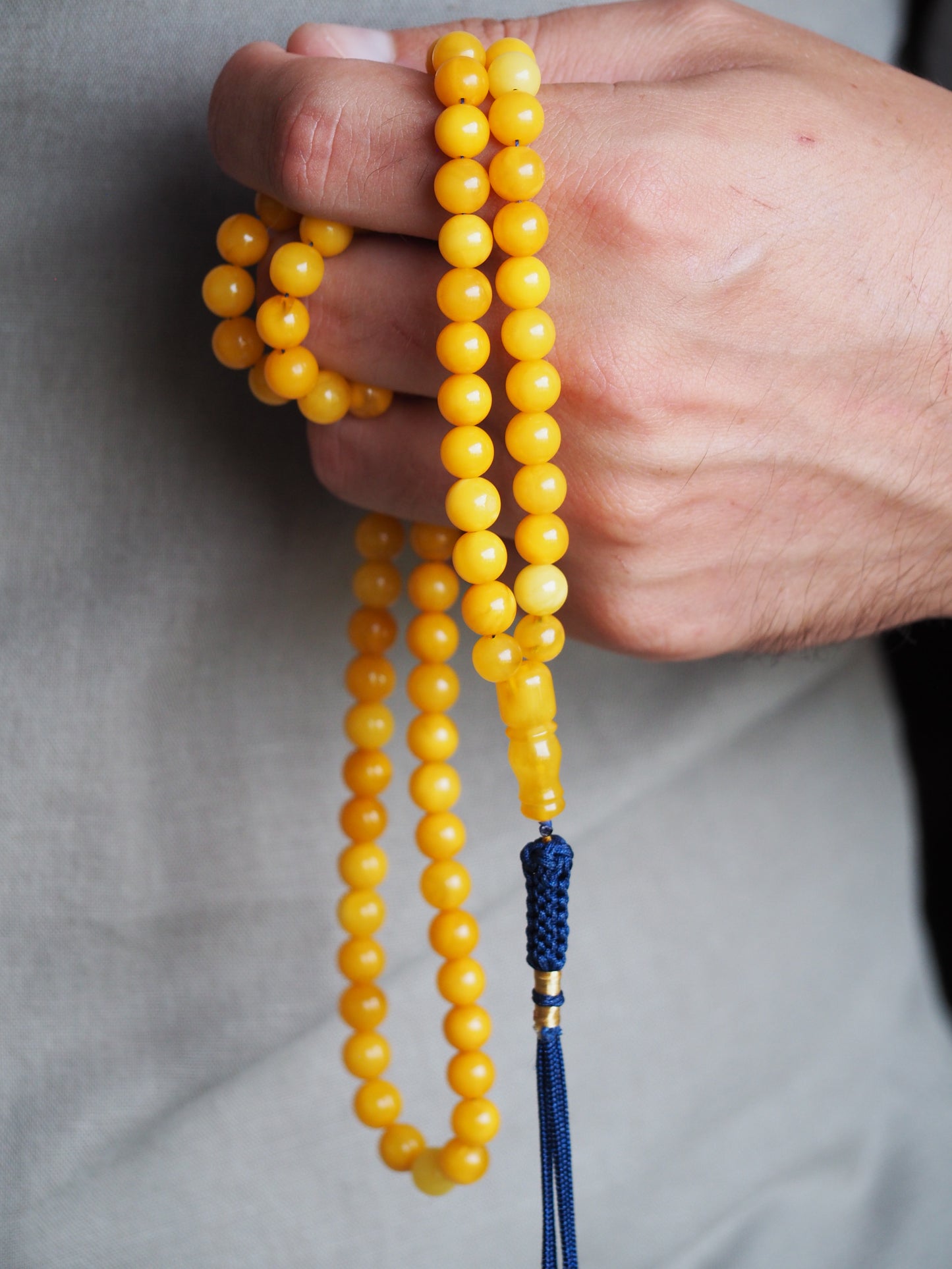 Antique Amber Rosary
