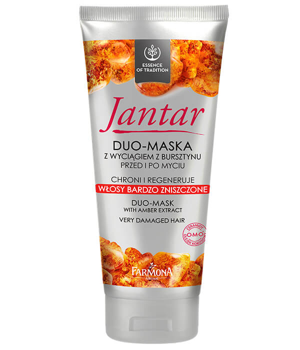 Duo-Mask with Amber Extract for Very Damaged Hair