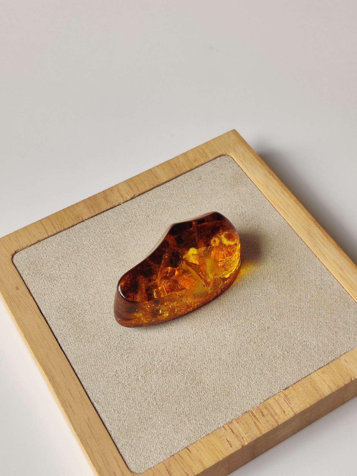Raw Citron Baltic Amber | Irregular | Transparent