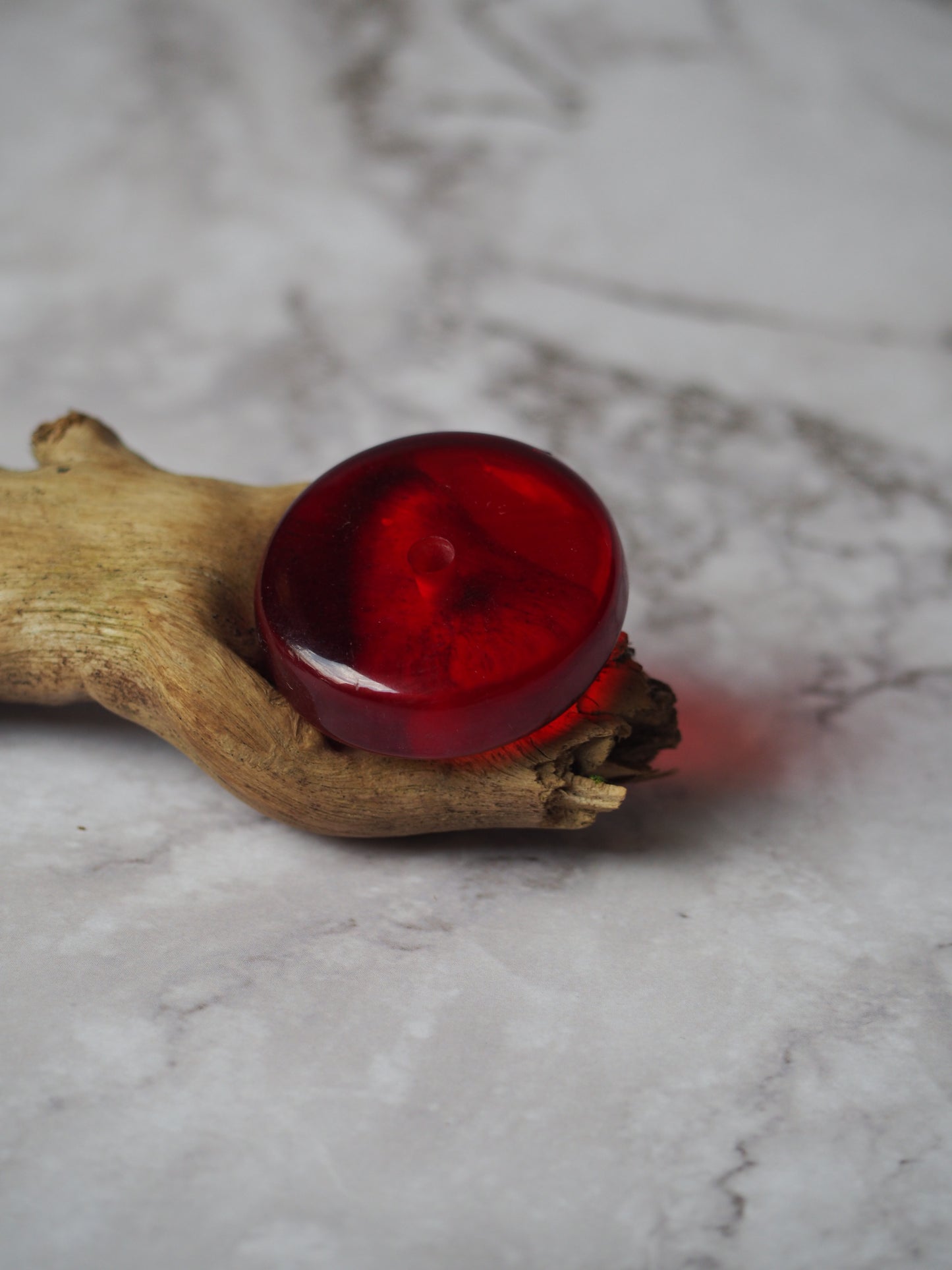 Red/ Blood Amber Donut 29 mm