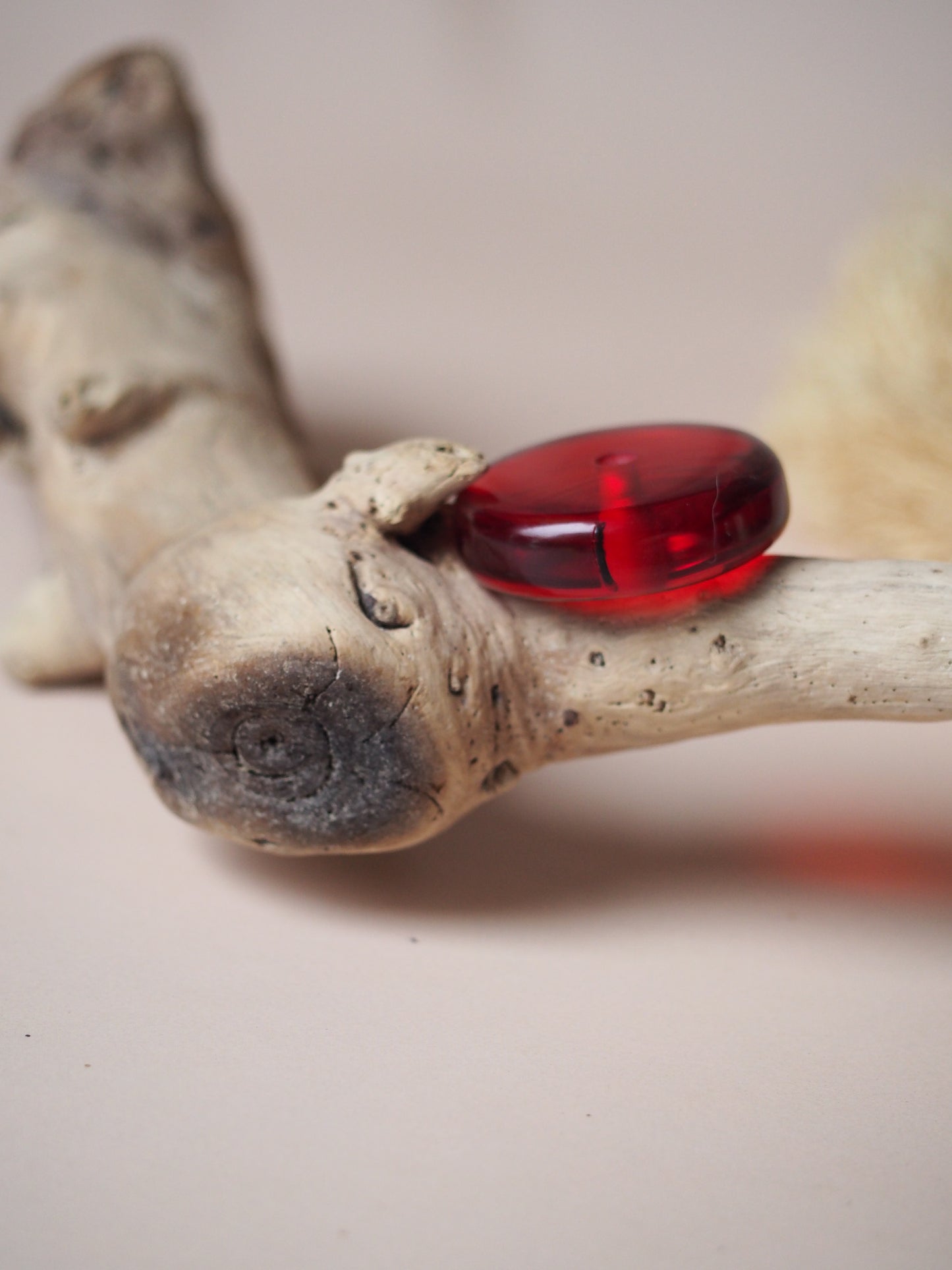 Red/ Blood Amber Donut 29 mm