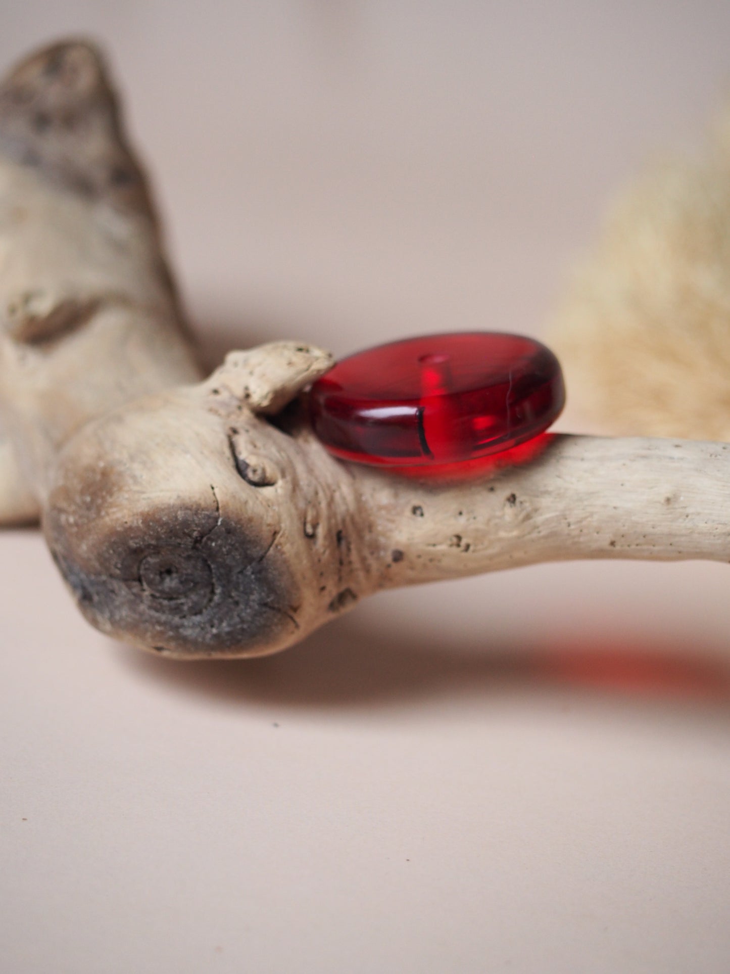 Red/ Blood Amber Donut 29 mm