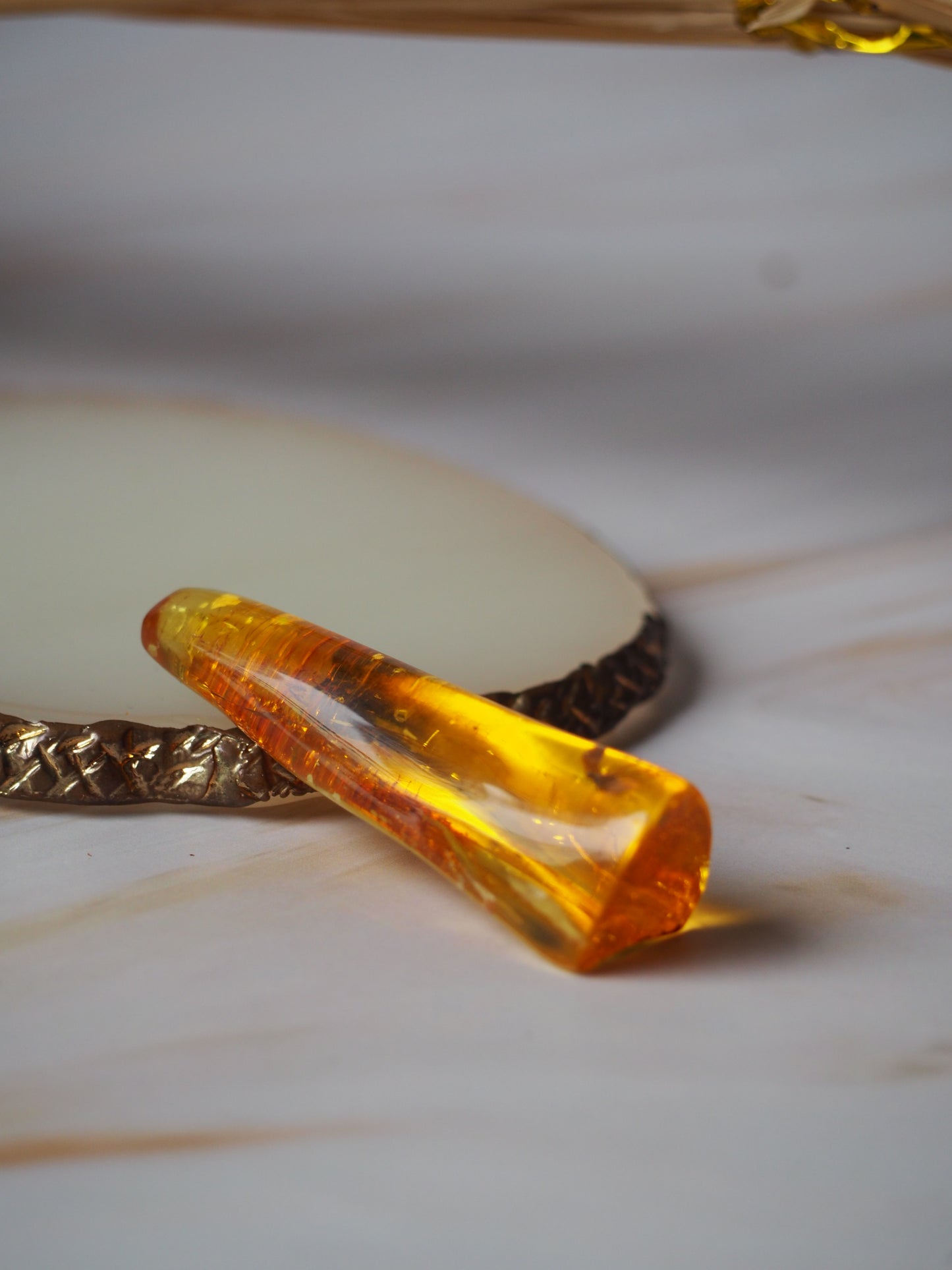 Rare Amber Piece with Insect Inclusion - Mosquito