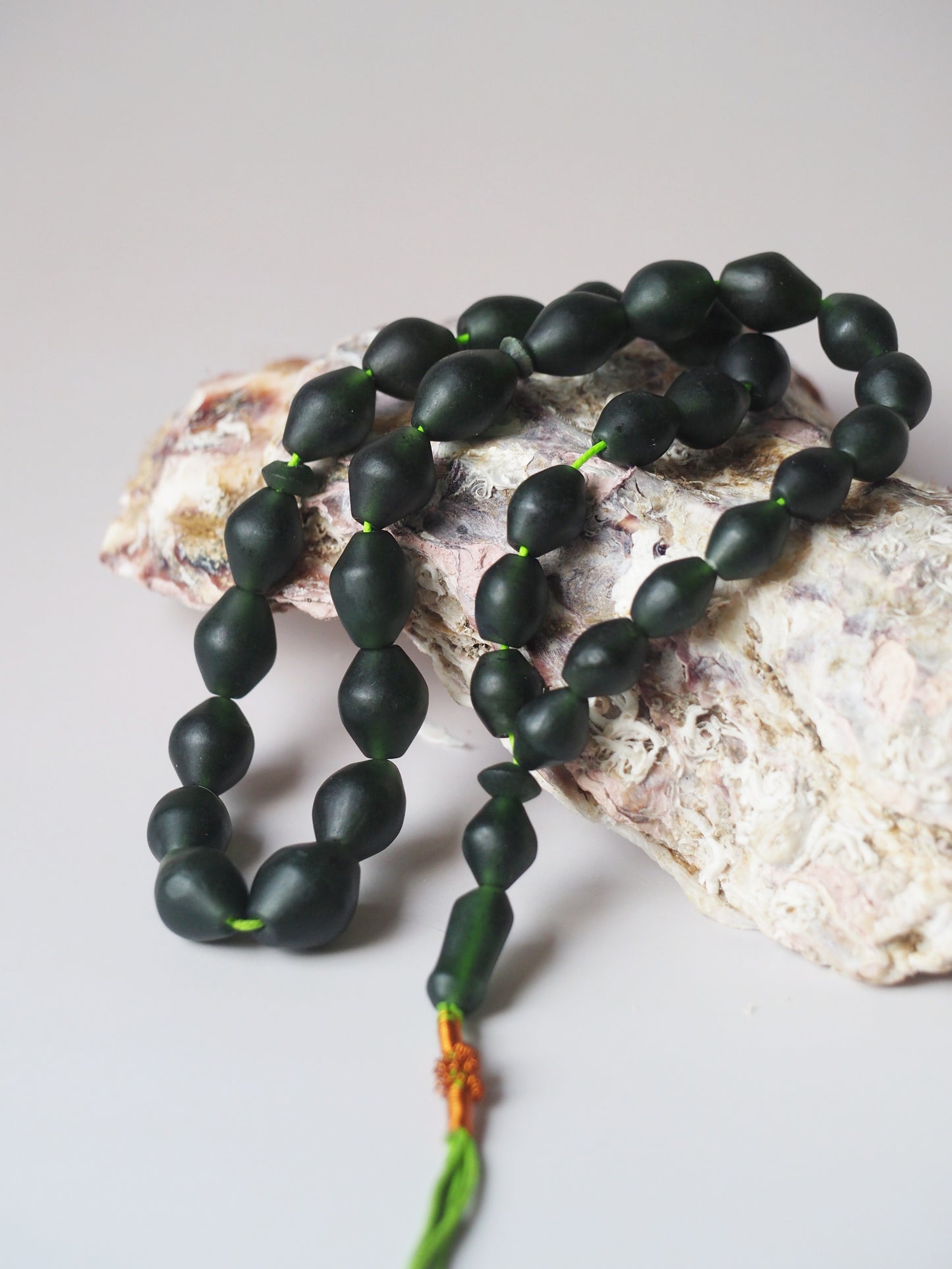 Natural Shah Maqsood Stone Tasbih 33 Beads