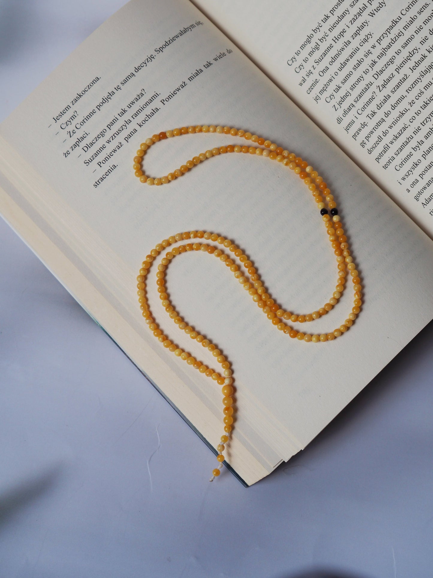 Micro Butterscotch / Honey Amber 200 beads Misbaha for Dhikr