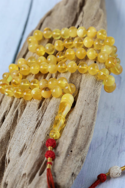 Unique Multicolor Amber Misbah – 66 Beads Istanbul Shape