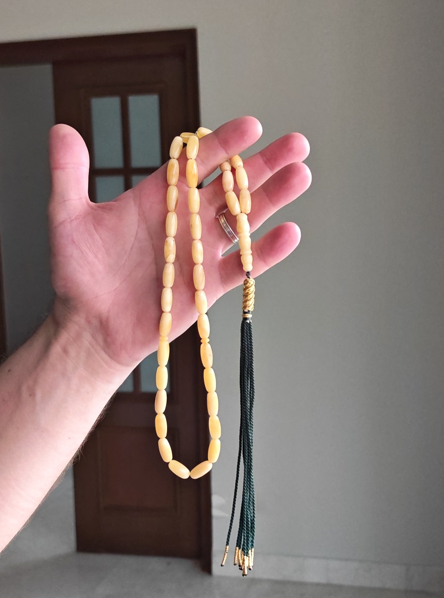 Natural Baltic Amber Rosary | Lightweight Design | Perfect for Daily Use