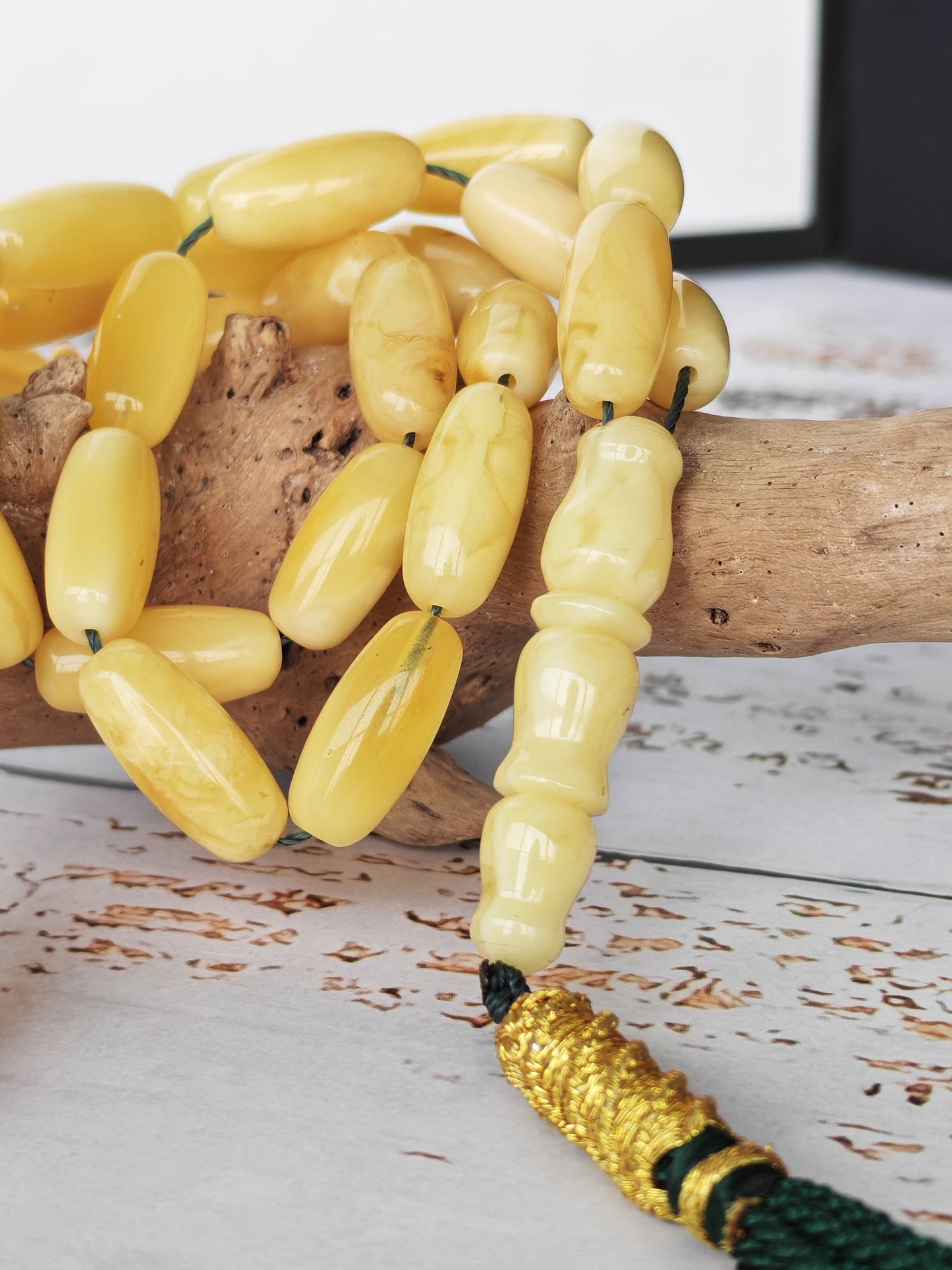 Natural Baltic Amber Rosary | Lightweight Design | Perfect for Daily Use
