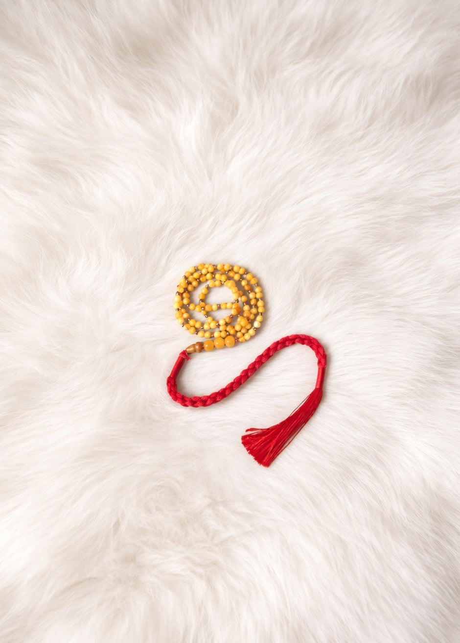 Super Micro 3.5mm Natural Amber Tasbih | 99 Beads