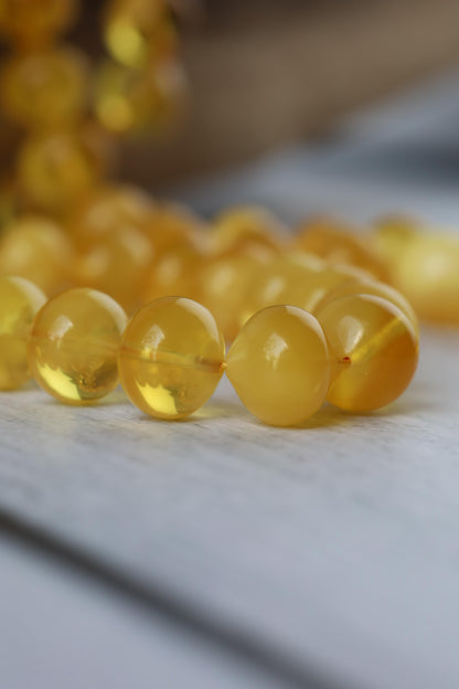 Unique Multicolor Amber Misbah – 66 Beads Istanbul Shape