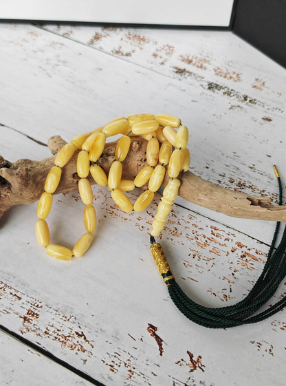 Natural Baltic Amber Rosary | Lightweight Design | Perfect for Daily Use
