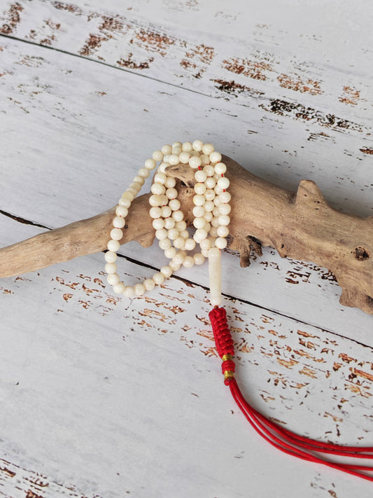 Super Micro Royal White Amber Misbah | 99 Micro Beads | 4.5mm Round | Ultra Lightweight