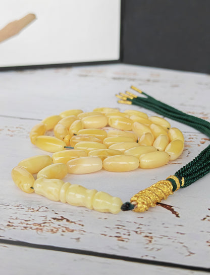 Natural Baltic Amber Rosary | Lightweight Design | Perfect for Daily Use