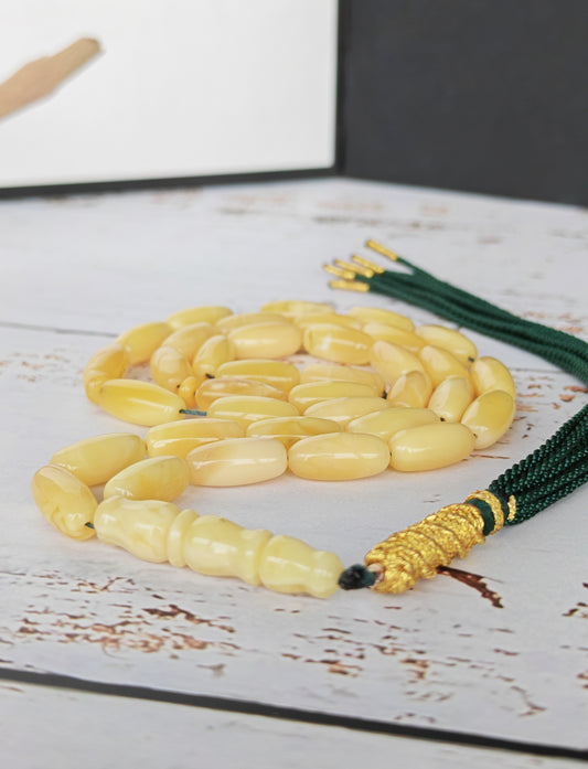 Natural Baltic Amber Rosary | Lightweight Design | Perfect for Daily Use