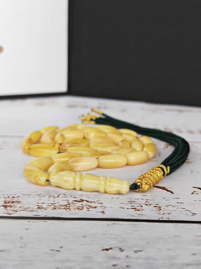 Natural Baltic Amber Rosary | Lightweight Design | Perfect for Daily Use