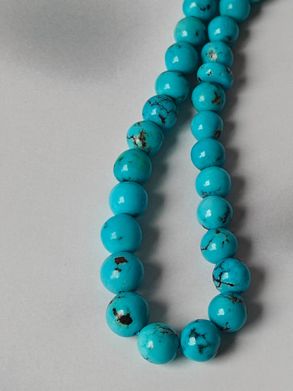 Persian Turquoise Rosary / Misbaha 66 Irregular Beads